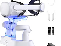 Oplaaddock voor headset & controllers quest2 - afbeelding 1 van  4