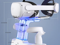 Oplaaddock voor headset & controllers quest2 - afbeelding 4 van  4