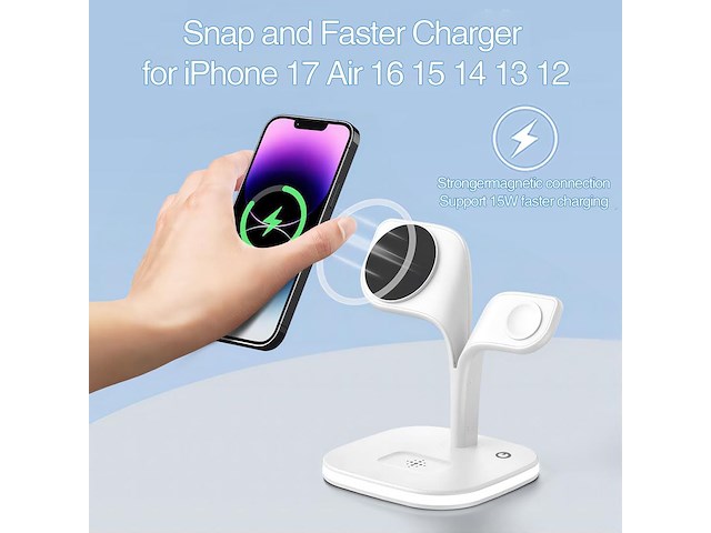 Oplaadstation voor meerdere apparaten - afbeelding 3 van  4