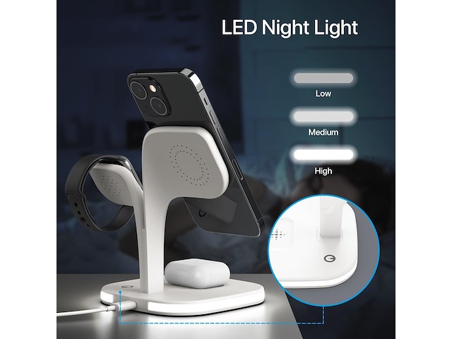 Oplaadstation voor meerdere apparaten - afbeelding 2 van  4