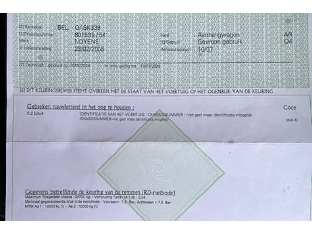 Oplegger aanhanger noyens - afbeelding 48 van  59