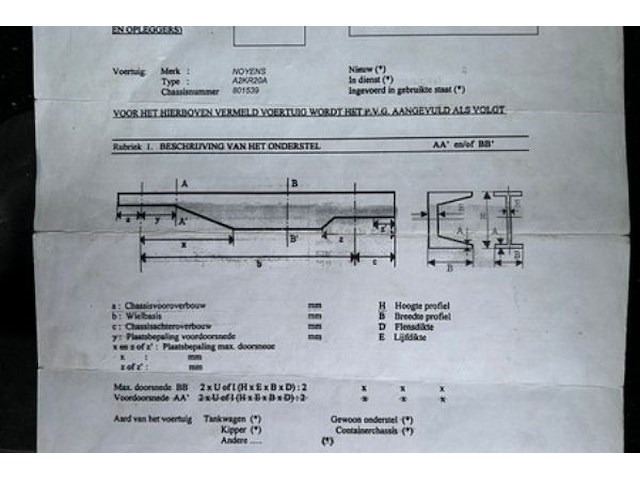 Oplegger aanhanger noyens - afbeelding 52 van  59