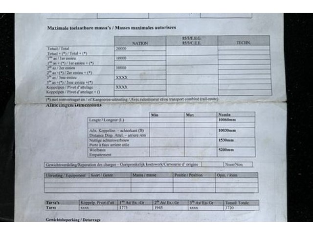 Oplegger aanhanger noyens - afbeelding 54 van  59