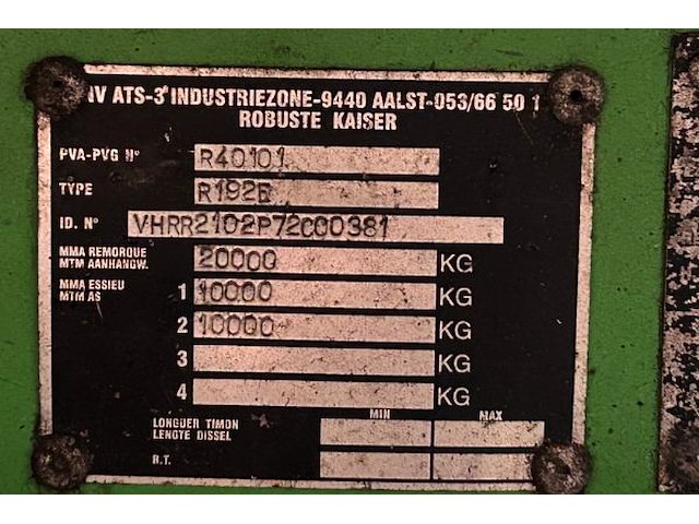 Oplegger aanhanger noyens - afbeelding 45 van  59