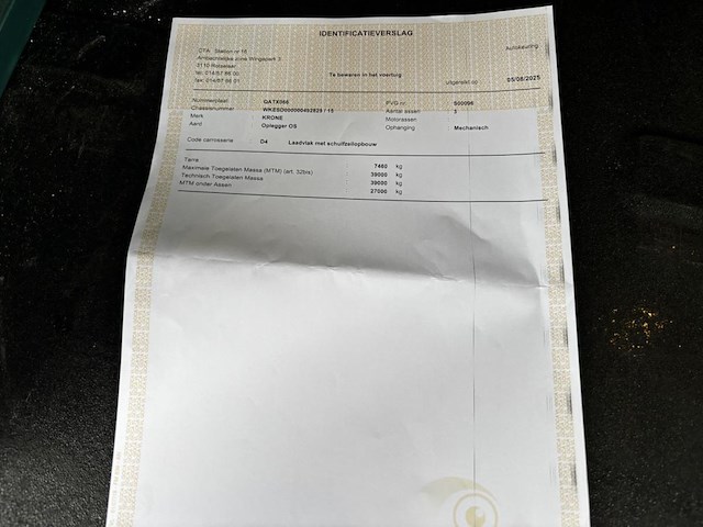 Oplegger krone, 2011 - afbeelding 7 van  15