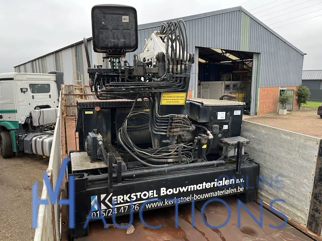Oplegger pacton tbd.238 - 2004 met autolaadkraan kennis - afbeelding 5 van  40