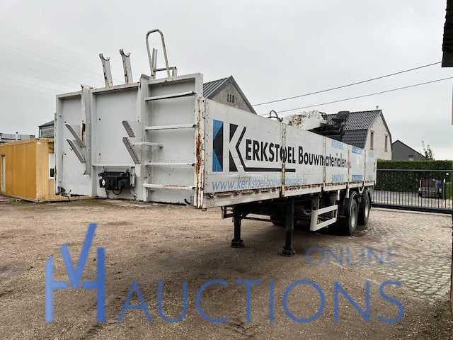 Oplegger pacton tbd.238 - 2004 met autolaadkraan kennis - afbeelding 1 van  40