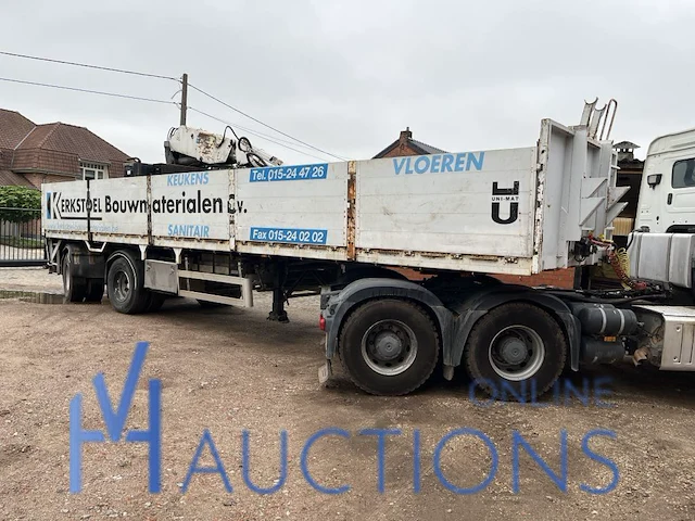 Oplegger pacton tbd.238 - 2004 met autolaadkraan kennis - afbeelding 12 van  40