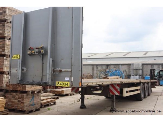 Oplegger vanhool, bj 2008, chassisnummer ye13b0073aa414392, tmt 38000kg - afbeelding 1 van  5