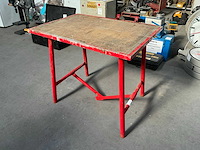 Opplooibare werkbank(te herstellen) (2x) - afbeelding 1 van  5