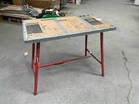 Opplooibare werktafel (3x) - afbeelding 1 van  4