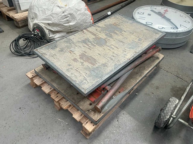 Opplooibare werktafel (3x) - afbeelding 4 van  4