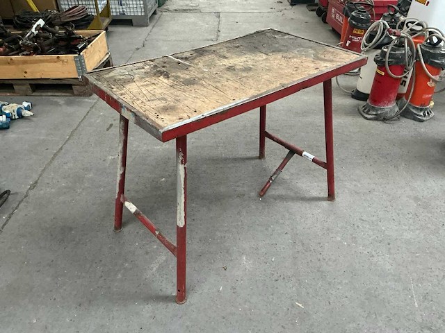 Opplooibare werktafel (3x) - afbeelding 2 van  4