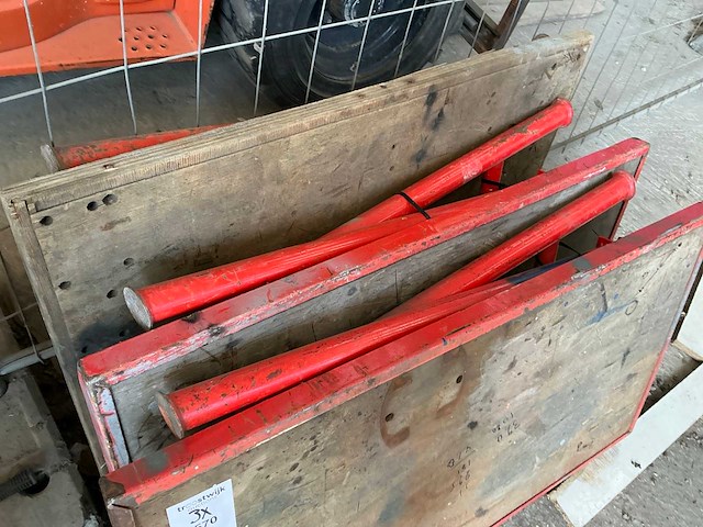 Opplooibare werktafel (3x) - afbeelding 3 van  3