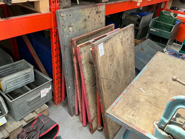 Opplooibare werktafel (4x) - afbeelding 1 van  5