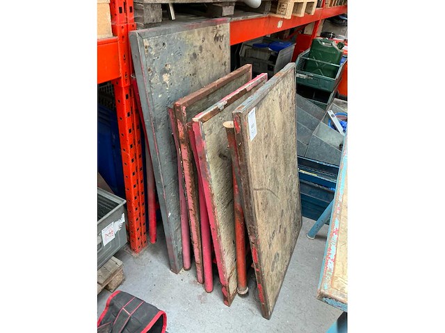 Opplooibare werktafel (4x) - afbeelding 2 van  5