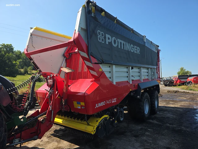 Opraapwagen / ladewagen pöttinger lj1 jumbo 7400 - afbeelding 1 van  26