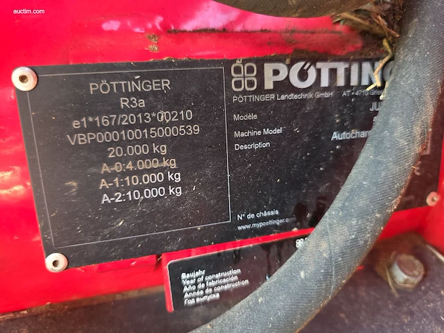 Opraapwagen / ladewagen pöttinger lj1 jumbo 7400 - afbeelding 15 van  26