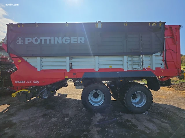 Opraapwagen / ladewagen pöttinger lj1 jumbo 7400 - afbeelding 24 van  26
