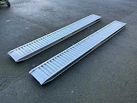 Oprijplaten aluminium voor aanhangwagen - afbeelding 3 van  7