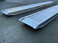 Oprijplaten aluminium voor aanhangwagen - afbeelding 4 van  7