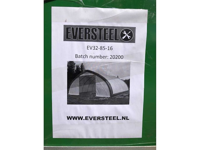 Opslag tent/storage building ev-32-85-15 - afbeelding 9 van  11