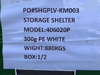 Opslag tent/storage building ev-40-60-20 - afbeelding 7 van  12