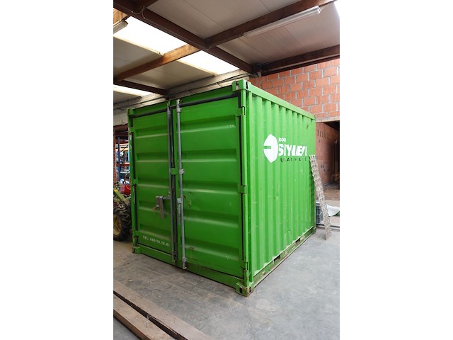 Opslagcontainer 10 feet + inhoud - afbeelding 2 van  9