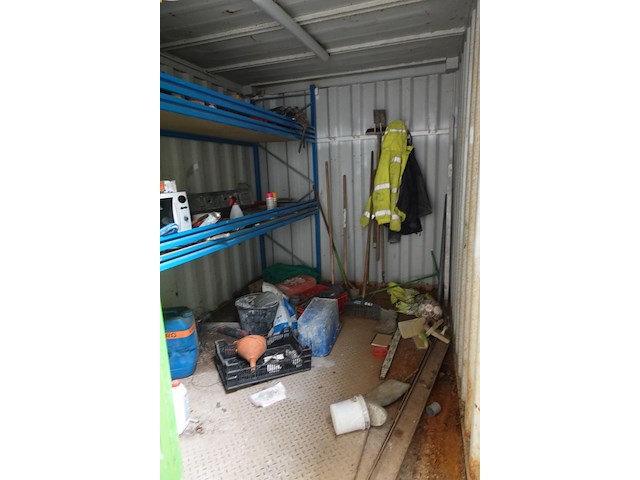 Opslagcontainer 10 feet + inhoud - afbeelding 4 van  9