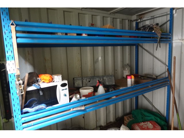 Opslagcontainer 10 feet + inhoud - afbeelding 6 van  9