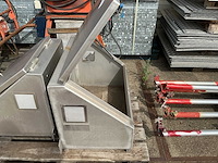 Opslagcontainer in rvs - afbeelding 2 van  3