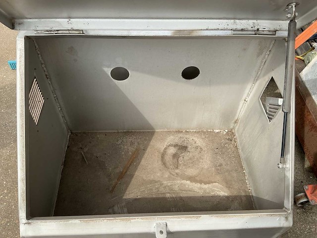 Opslagcontainer in rvs - afbeelding 3 van  3