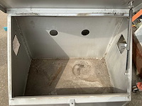 Opslagcontainer in rvs - afbeelding 3 van  3