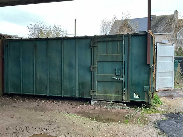 Opslagcontainer met dubbele mazouttank en dubbele pomp - afbeelding 7 van  12