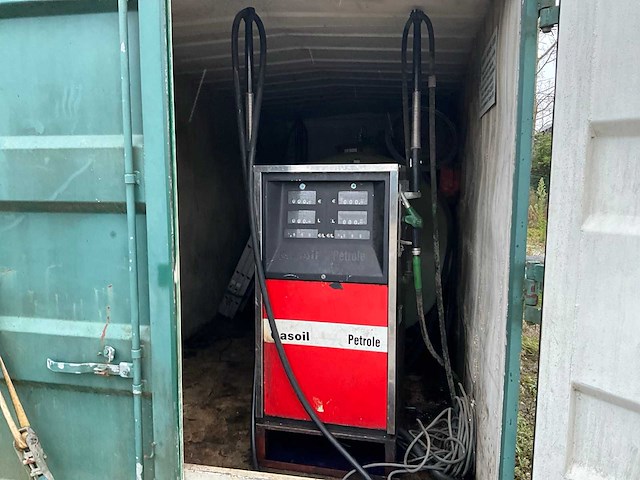 Opslagcontainer met dubbele mazouttank en dubbele pomp - afbeelding 10 van  12