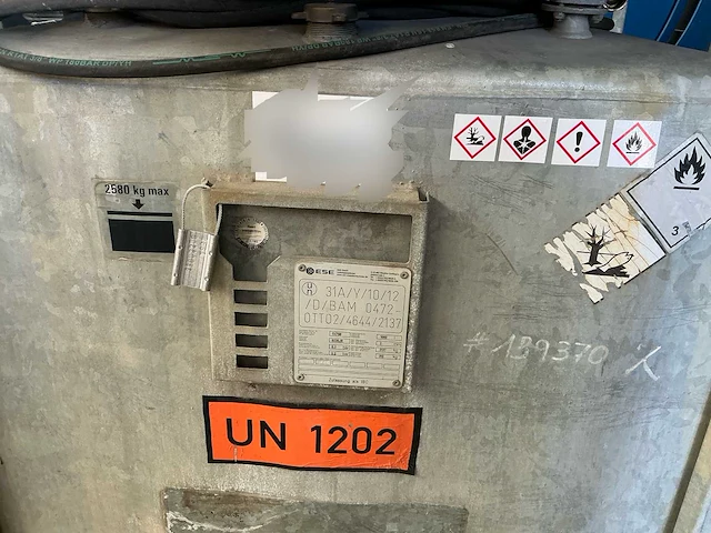 Opslagtank benzine enkelwandig - afbeelding 2 van  4