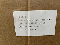 Opspangereedschap 4 ton 9 meter (10x) - ongebruikt - afbeelding 1 van  2