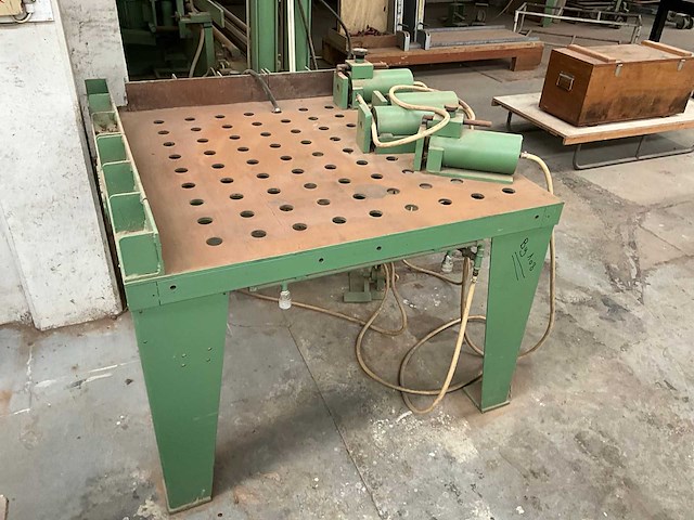 Opspantafel met pneumatische klemming - afbeelding 5 van  5