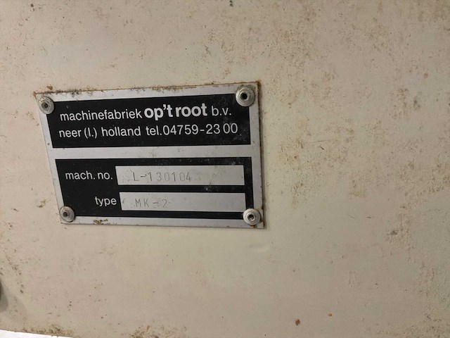 Op’t root mk-2 stokbroodmachine - afbeelding 3 van  5