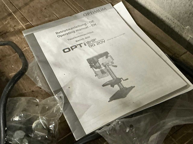 Optimum bmp 100 kolomboormachine - afbeelding 4 van  4