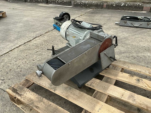Optimum dbs 75 bandschuurmachine - afbeelding 1 van  4