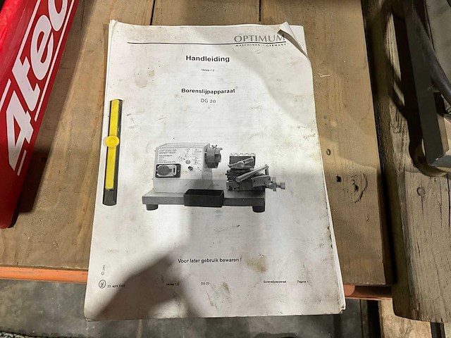 Optimum dg20 borenslijpapparaat - afbeelding 8 van  8