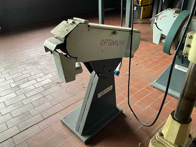 Optimum opti bsm 75 y100l-2 bandschuurmachine - afbeelding 4 van  4