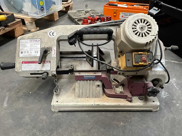 Optimum opti s 100 g metaalbandzaag - afbeelding 1 van  6