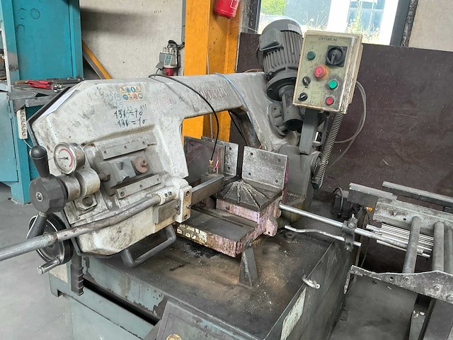 Optimum opti s 350g metalen horizontale bandzaagmachine - afbeelding 8 van  13