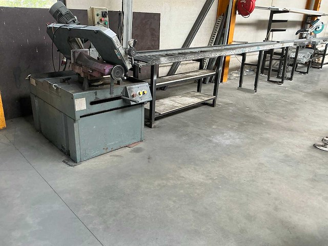 Optimum opti s 350g metalen horizontale bandzaagmachine - afbeelding 4 van  8
