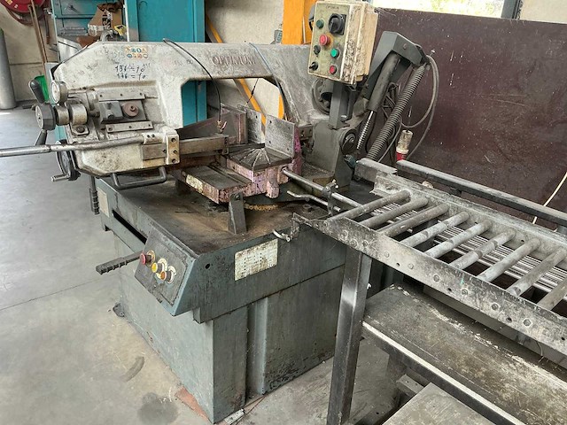 Optimum opti s 350g metalen horizontale bandzaagmachine - afbeelding 6 van  8