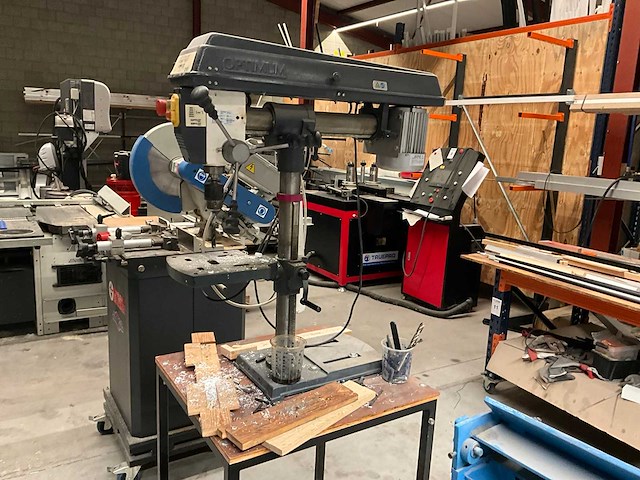 Optimum optie drill rb6t kolomboormachine - afbeelding 1 van  7