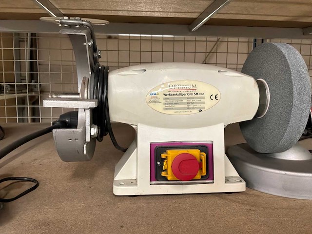 Optimum sm200+ sm175 dubbelsteens slijpmachine (2x) - afbeelding 3 van  5