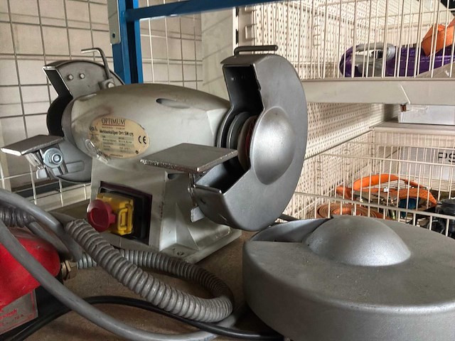 Optimum sm200+ sm175 dubbelsteens slijpmachine (2x) - afbeelding 5 van  5